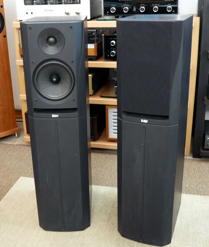 B\u0026W DM 305 Speakers – Vintage Audio 